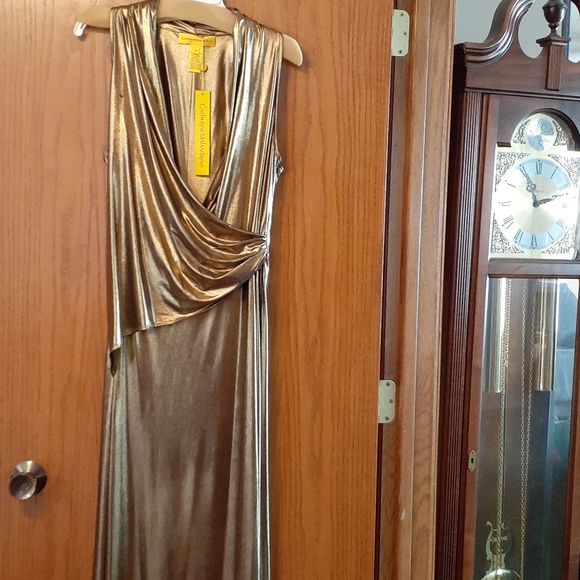 Catherine Malandrino Dresses & Skirts - CATHERINE MALANDRINO 10 metallic